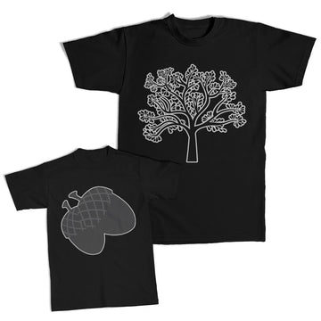 Daddy and Me Outfits Bearded Dads Are The Best - Trees Family Tree Cotton