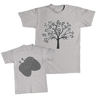 Daddy and Me Outfits Bearded Dads Are The Best - Trees Family Tree Cotton