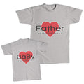 Daddy and Me Outfits Certified Worlds Best Dad Trophy - Father We Happy Cotton