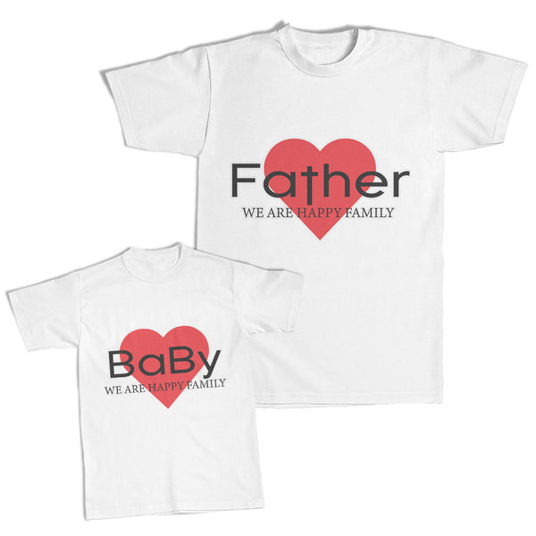 Daddy and Me Outfits Certified Worlds Best Dad Trophy - Father We Happy Cotton