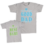 Good Dad Heart Star - Best Baby Heart