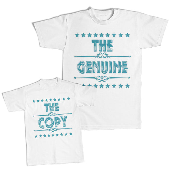 Daddy and Me Outfits The Genuine Star - The Copy Star Children Cotton
