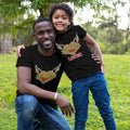 Daddy and Me Outfits Father Heart Wings - Father Lover Heart Wings Cotton