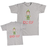 Daddy and Me Outfits Big Elf Christmas - Baby Elf Christmas Cotton
