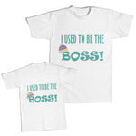 Daddy and Me Outfits I Used to Be The Boss Hat - I Used to Be The Boss Cotton