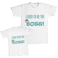 Daddy and Me Outfits I Used to Be The Boss Hat - I Used to Be The Boss Cotton