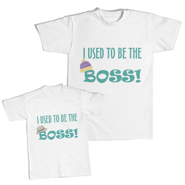 Daddy and Me Outfits I Used to Be The Boss Hat - I Used to Be The Boss Cotton