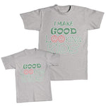 Daddy and Me Outfits I Make Good Looking Kids Smiling - Good Looking Cotton