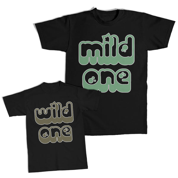 Daddy and Me Outfits Mild 1 Star - Wild 1 Star Cotton