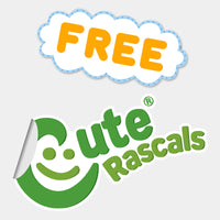 Free 6" Sticker - Cute Rascals