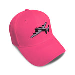 Kids Baseball Hat Military Plane Halifax Bomber Embroidery Toddler Cap Cotton - Cute Rascals