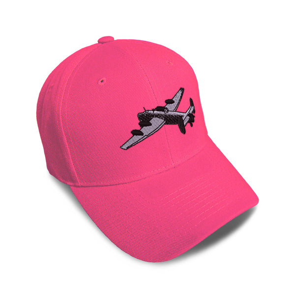 Kids Baseball Hat Military Plane Halifax Bomber Embroidery Toddler Cap Cotton - Cute Rascals