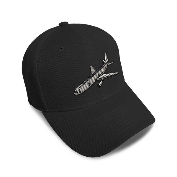 Kids Baseball Hat Kc-10 Aircraft Embroidery Toddler Cap Cotton - Cute Rascals