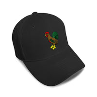 Kids Baseball Hat Rooster A Embroidery Toddler Cap Cotton - Cute Rascals