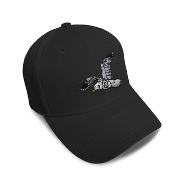 Kids Baseball Hat Sea Gull Embroidery Toddler Cap Cotton