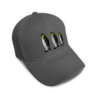 Kids Baseball Hat Penguin Family Embroidery Toddler Cap Cotton - Cute Rascals