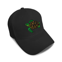 Kids Baseball Hat Sea Turtle A Embroidery Toddler Cap Cotton - Cute Rascals