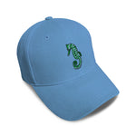 Kids Baseball Hat Sea Horse D Embroidery Toddler Cap Cotton - Cute Rascals