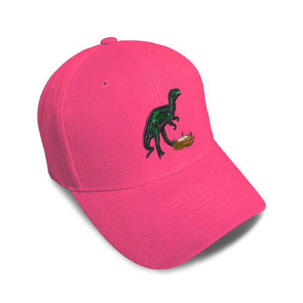 Kids Baseball Hat Wildlife Dinosaur Embroidery Toddler Cap Cotton - Cute Rascals