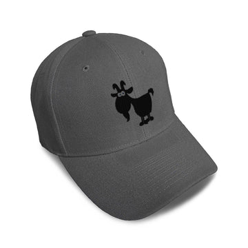 Kids Baseball Hat Cute Goat Animal Embroidery Toddler Cap Cotton