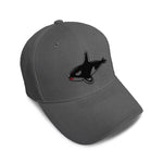 Kids Baseball Hat Orca Killer Whale Embroidery Toddler Cap Cotton - Cute Rascals