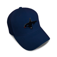 Kids Baseball Hat Orca Killer Whale Embroidery Toddler Cap Cotton - Cute Rascals