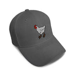 Kids Baseball Hat Farm Chicken Embroidery Toddler Cap Cotton - Cute Rascals