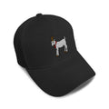 Kids Baseball Hat Boer Goat Bell Scarf Embroidery Toddler Cap Cotton