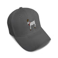 Kids Baseball Hat Boer Goat Bell Scarf Embroidery Toddler Cap Cotton
