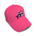 Kids Baseball Hat Cartoon Killer Whale Orca Embroidery Toddler Cap Cotton