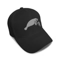 Kids Baseball Hat Sea Lion and Baby Embroidery Toddler Cap Cotton
