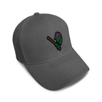 Kids Baseball Hat Baseball Alien Embroidery Toddler Cap Cotton - Cute Rascals