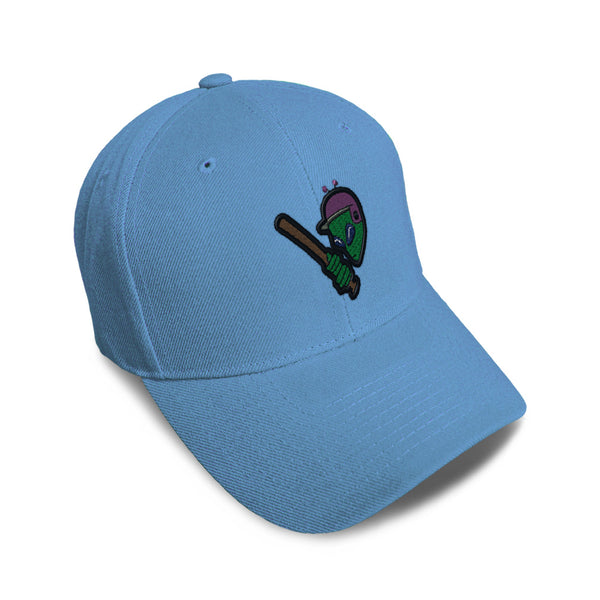 Kids Baseball Hat Baseball Alien Embroidery Toddler Cap Cotton - Cute Rascals