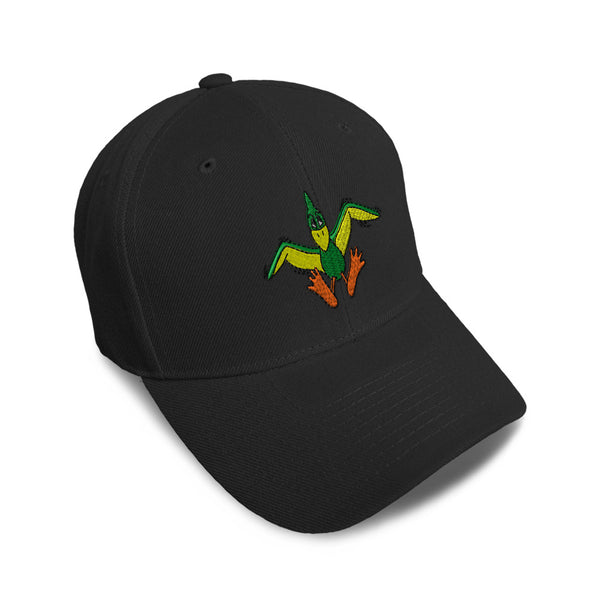 Kids Baseball Hat Pterodactyl Embroidery Toddler Cap Cotton - Cute Rascals