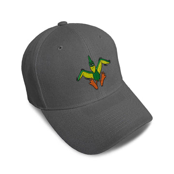 Kids Baseball Hat Pterodactyl Embroidery Toddler Cap Cotton