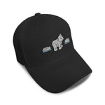 Kids Baseball Hat Cute Polar Bear Embroidery Toddler Cap Cotton - Cute Rascals
