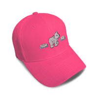 Kids Baseball Hat Cute Polar Bear Embroidery Toddler Cap Cotton - Cute Rascals
