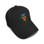 Kids Baseball Hat Kids Animal Cute Owl Bird Embroidery Toddler Cap Cotton - Cute Rascals