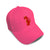 Kids Baseball Hat Kids Red Dinosaur Embroidery Toddler Cap Cotton - Cute Rascals