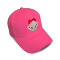 Kids Baseball Hat Christmas Bell A Embroidery Toddler Cap Cotton