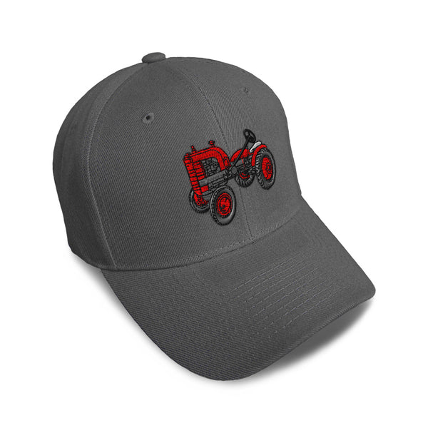 Kids Baseball Hat Tractor Machine A Embroidery Toddler Cap Cotton - Cute Rascals