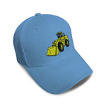 Kids Baseball Hat Wheel Loader A Embroidery Toddler Cap Cotton - Cute Rascals