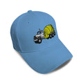 Kids Baseball Hat Cement Truck B Embroidery Toddler Cap Cotton