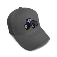 Kids Baseball Hat 90 Feets Tractor Embroidery Toddler Cap Cotton - Cute Rascals