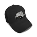 Kids Baseball Hat Garbage Truck Embroidery Toddler Cap Cotton