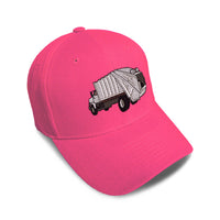 Kids Baseball Hat Garbage Truck Embroidery Toddler Cap Cotton - Cute Rascals