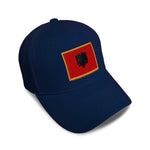 Kids Baseball Hat Albania Embroidery Toddler Cap Cotton - Cute Rascals