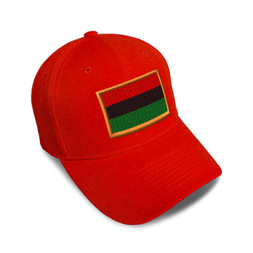 Kids Baseball Hat American Africa Embroidery Toddler Cap Cotton