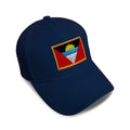 Kids Baseball Hat Antigua Barbuda Embroidery Toddler Cap Cotton