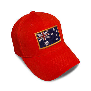 Kids Baseball Hat Australia Embroidery Toddler Cap Cotton